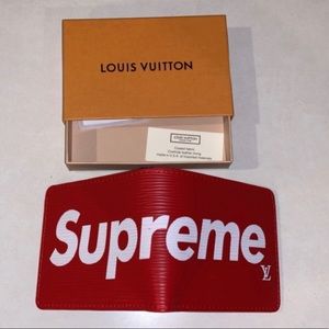 Supreme Louis Vuitton is wallet